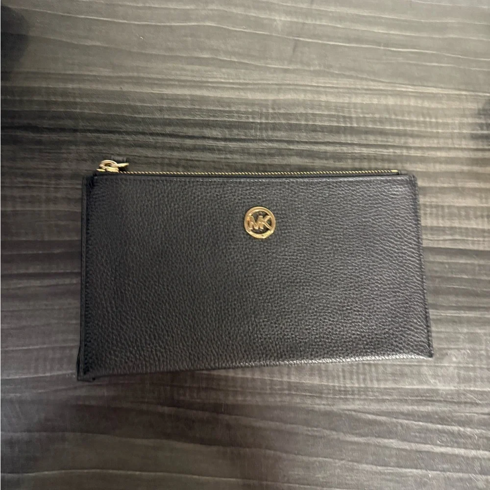Michael Kors Black Wristlet
